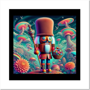 Trippy nutcracker Posters and Art